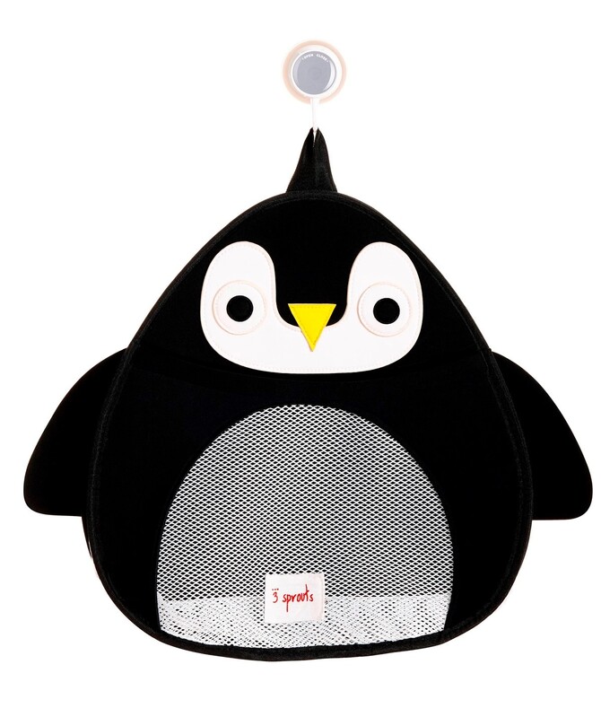 3 SPROUTS - Organizér do koupelny Penguin Black