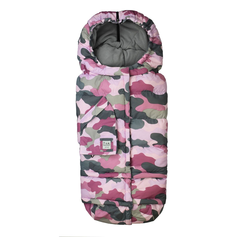 7 A.M. ENFANT - Enfant Blanket 212 Evolution fusak Camo Pink