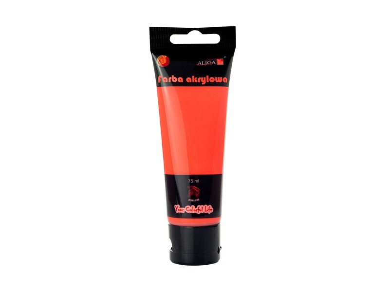 ALIGA - Akrylová barva 75 ml neon oranžová FTN-304