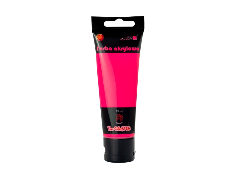 ALIGA - Akrylová barva 75 ml neon růžová FTN-313