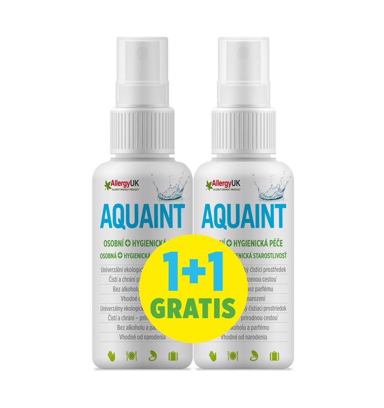 AQUAINT - 100% ekologická čistící voda 50 ml + 50 ml