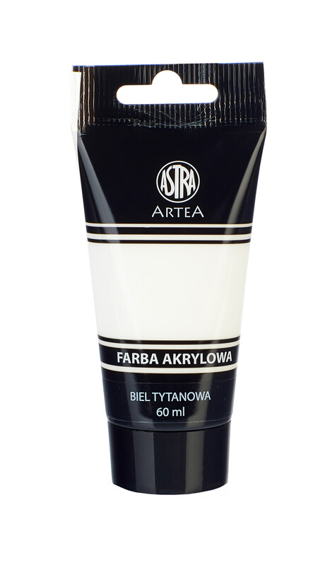 ASTRA - Barva akrylová 60ml bílá titanová