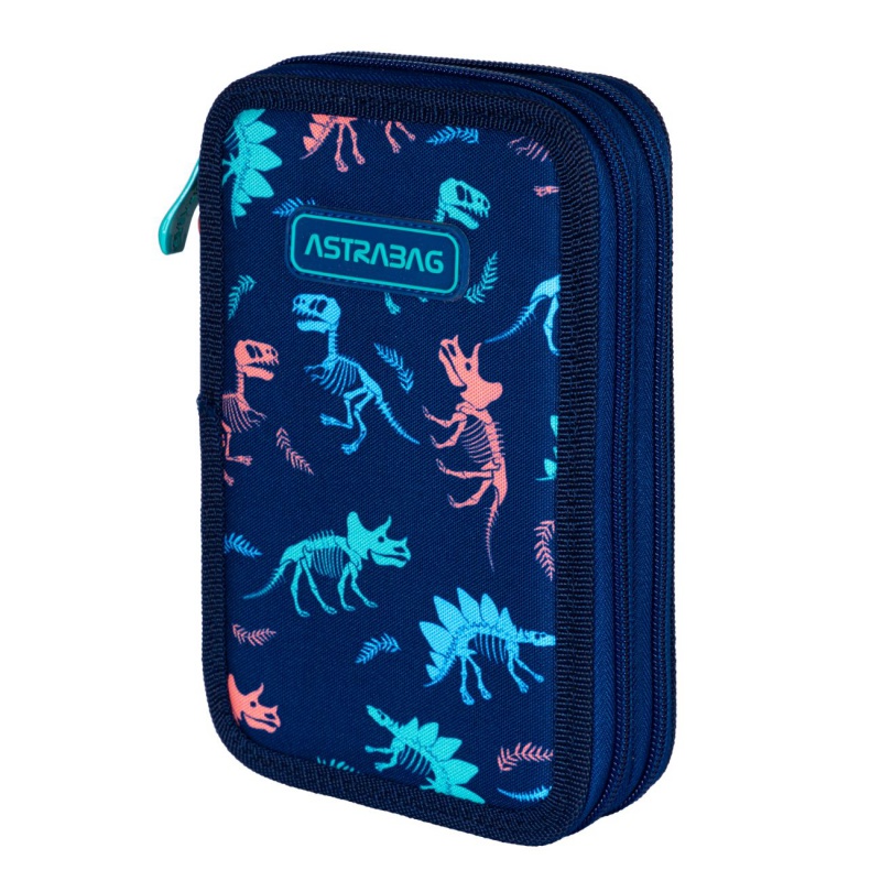 ASTRA - Dvoupatrový penál AstraBAG DINOSAUR, AC2, 503024059