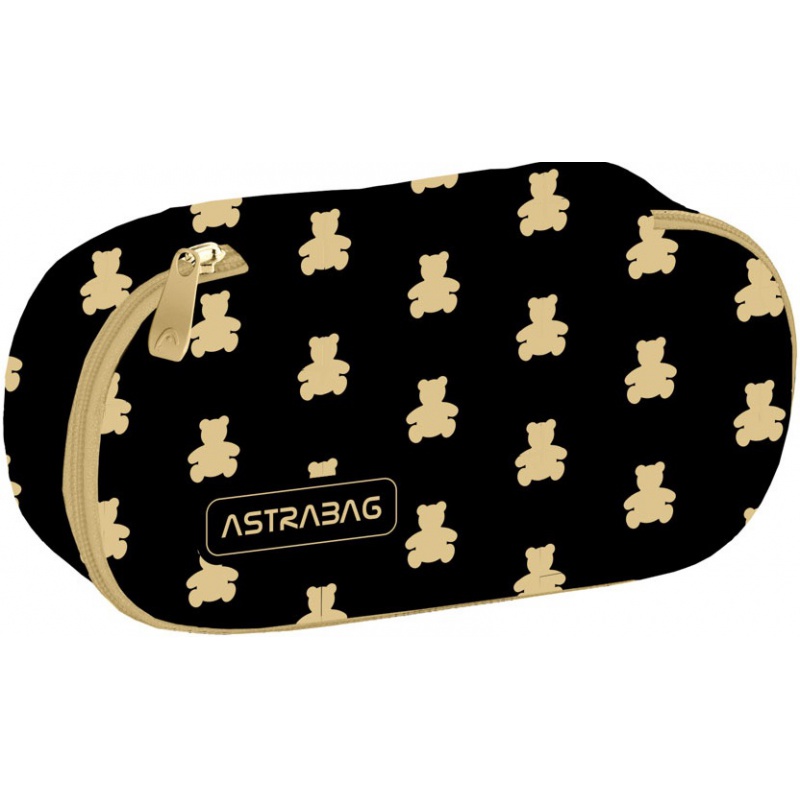 ASTRA - Jednokomorový penál / pouzdro AstraBAG GOLDEN TEDDY, AC6, 503024074