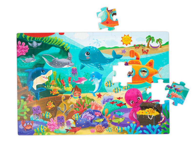 B-TOYS - Puzzle maxi 48 ks Podmořský svět