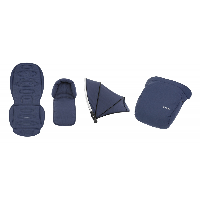 BABYSTYLE  - Oyster 2/ Max textilní set Oxford Blue 2019