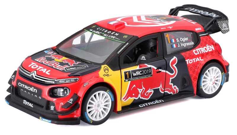 BBURAGO - 1:32 Rally Citroen C3 WRC 2019 Monte Carlo Sebastien Loeb