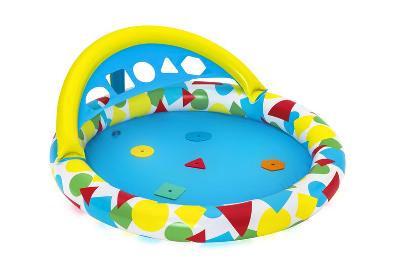 BESTWAY - Nafukovací bazének s vkládáním tvarů, 1,20m x 1,17m x 46cm