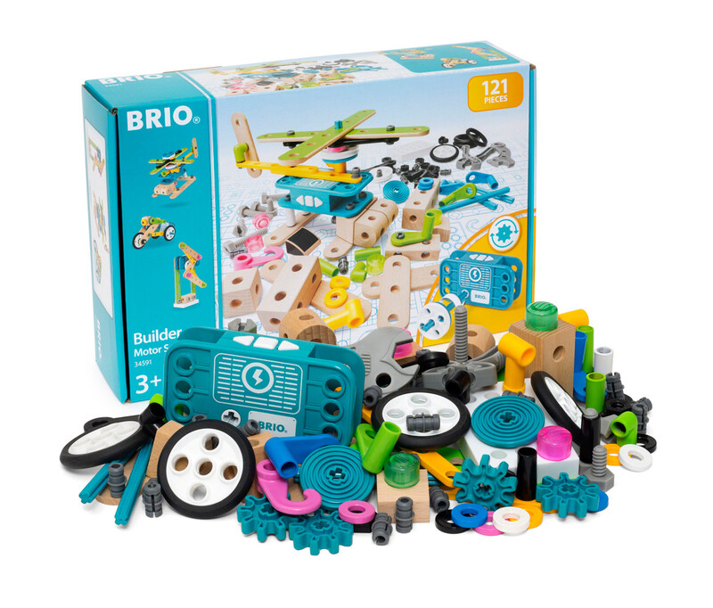 BRIO - Builder - stavebnice sada s motorem