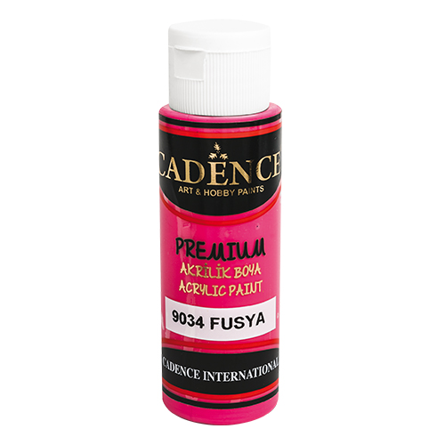 CADENCE - Akrylová farba Premium, fuksiová, 70 ml