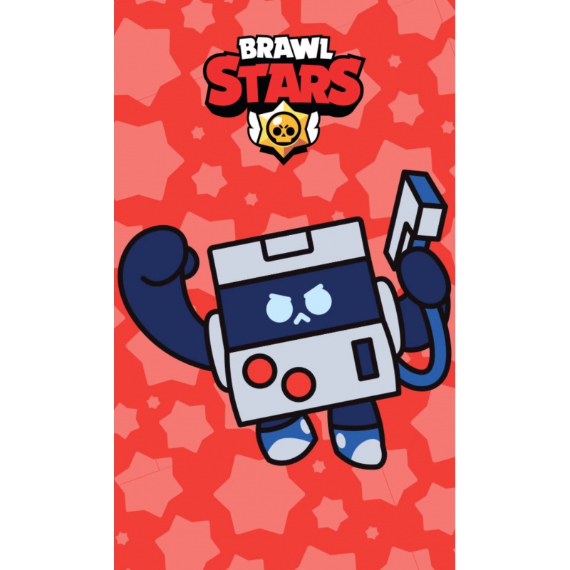 CARBOTEX - Dětský ručník 30/50cm Brawl Stars, BRAWL211042