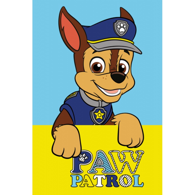 CARBOTEX - Dětský ručník 30/50cm Paw Patrol Chase, PAW223062