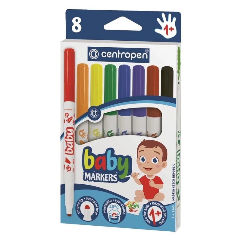 CENTROPEN - Fixy Baby Markers (od 1 roku dítěte)