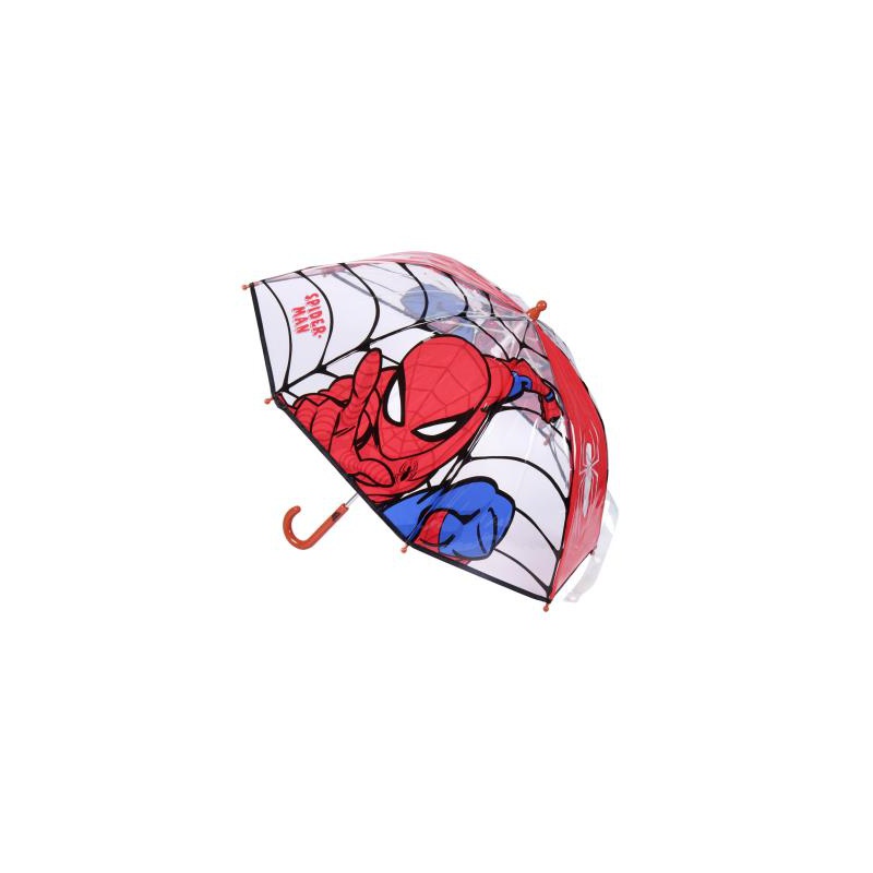 CERDÁ - Dětský deštník SPIDERMAN Transparent, 2400000654