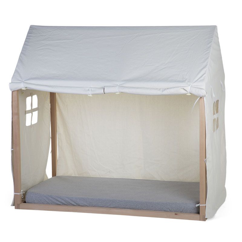 CHILDHOME - Textilní potah Tipi White na rám postele Domek 70x140cm