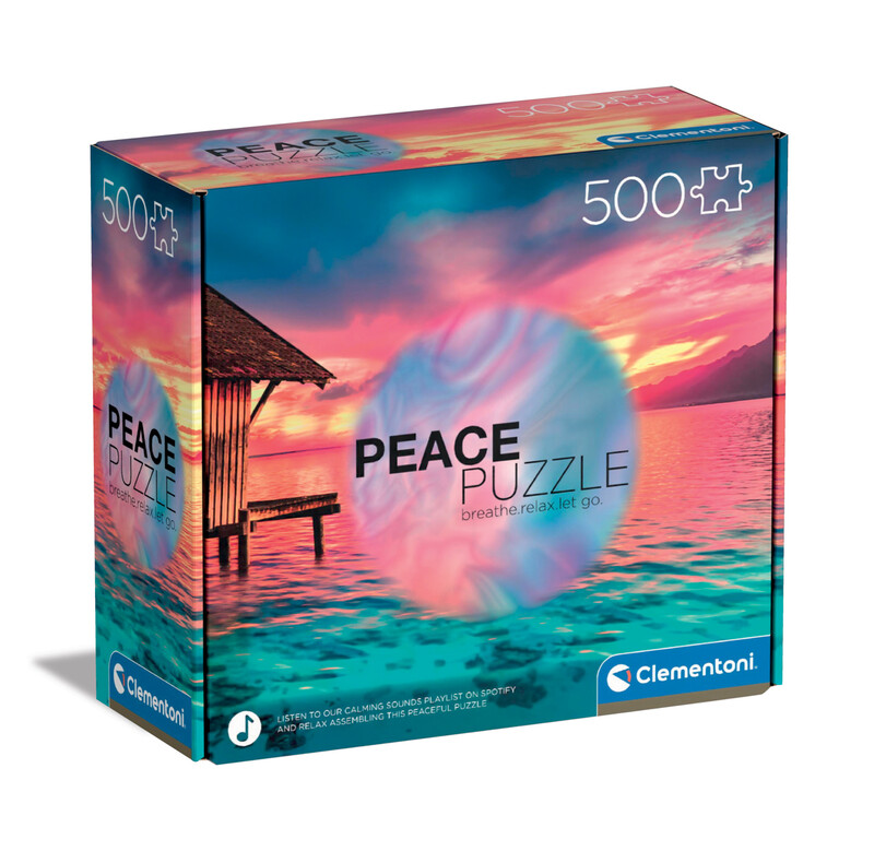 CLEMENTONI - Puzzle 500 dílků Peace - Living the Present