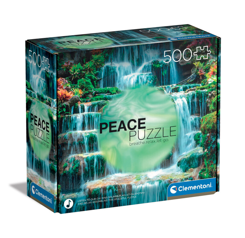 CLEMENTONI - Puzzle 500 dílků Peace - The Flow