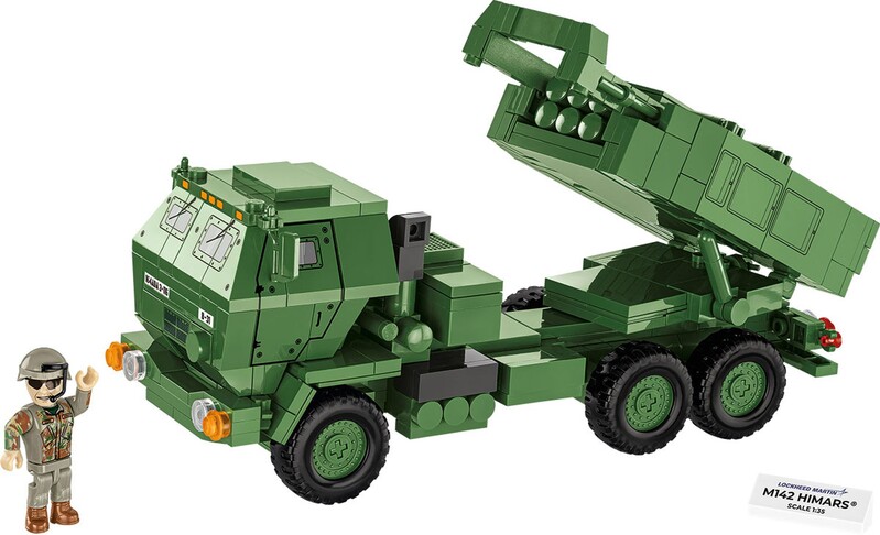 COBI - 2626 Armed Forces M142 Himars, 1:35, 604 k, 1 f