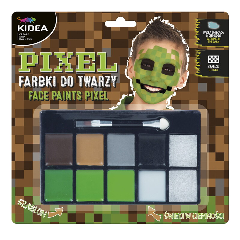 DERFORM - KIDEA barvy na obličej PIXEL