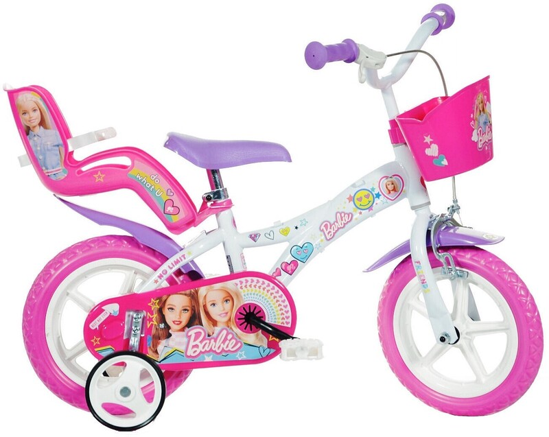 DINO BIKES - Dětské kolo 12" 612GL02BA - Barbie