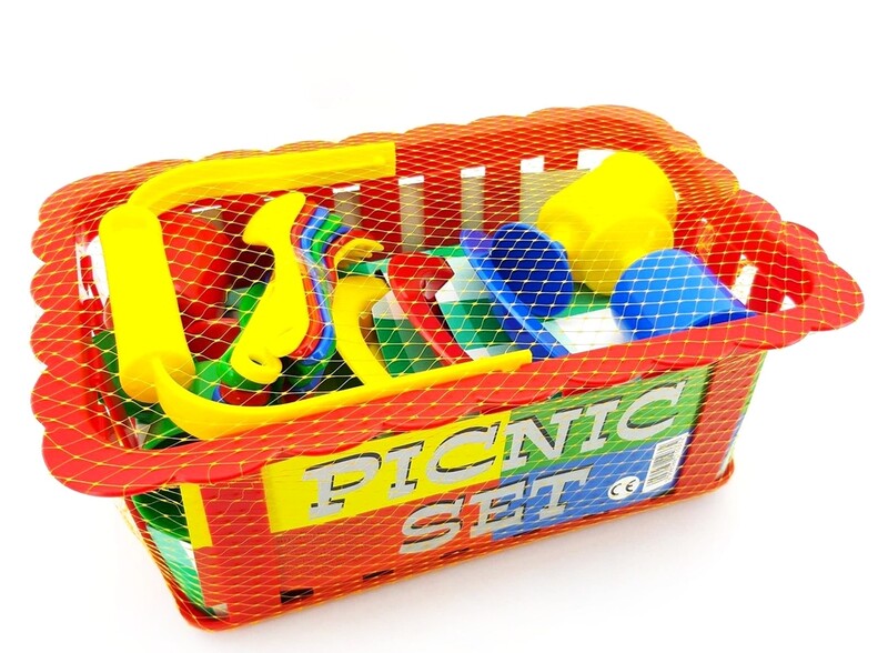 DOHÁNY TOYS - Piknik set v košíku