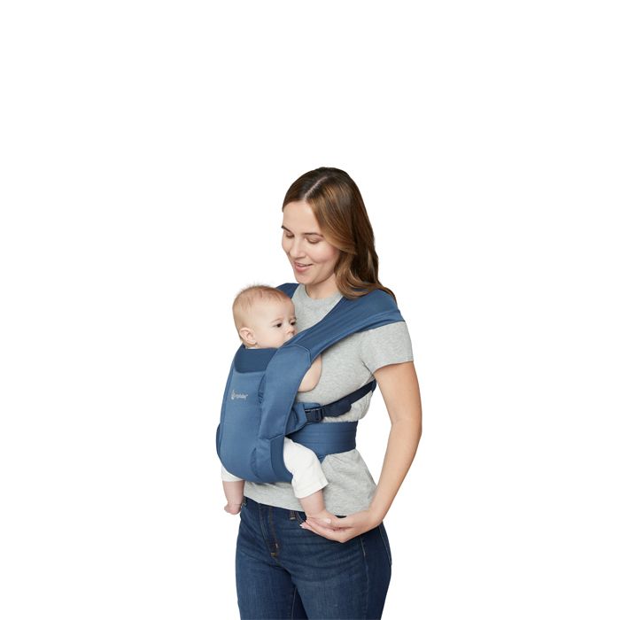 ERGOBABY - Nosítko EMBRACE - SOFT AIR MESH - Blue