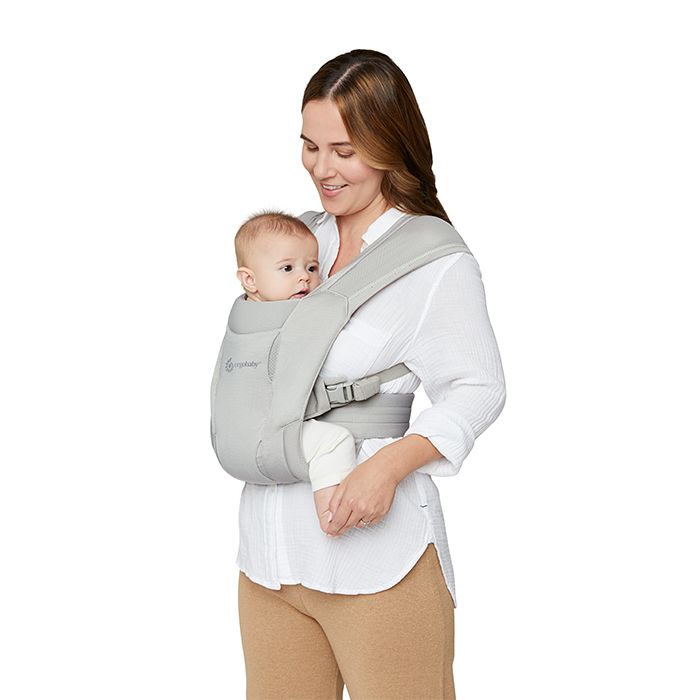 ERGOBABY - Nosítko Embrace - Soft Air Mesh - Soft Grey