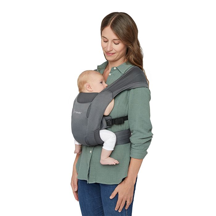 ERGOBABY - Nosítko Embrace Soft Air Mesh - Washed Black