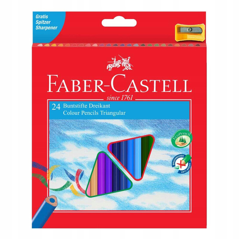 FABER CASTELL - Pastelky set 24 barev