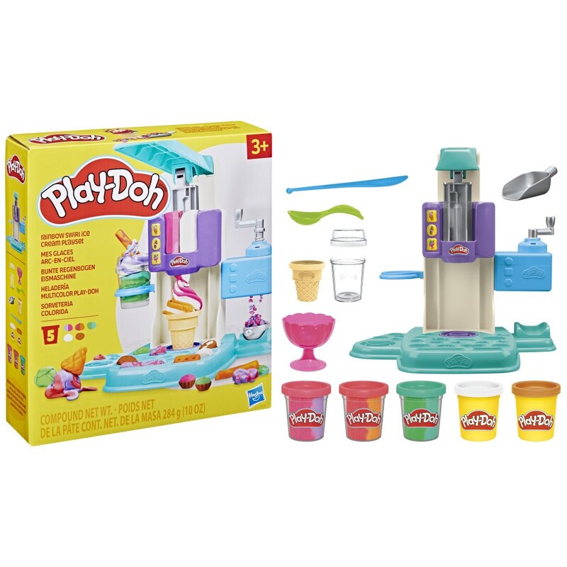 HASBRO - Play-Doh Zakřivená Zmrzlinárna