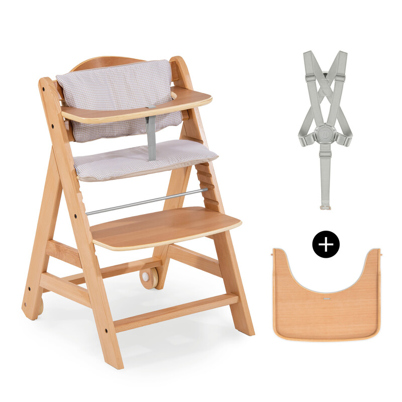 HAUCK - Beta+ B dřevěná židle, Natural