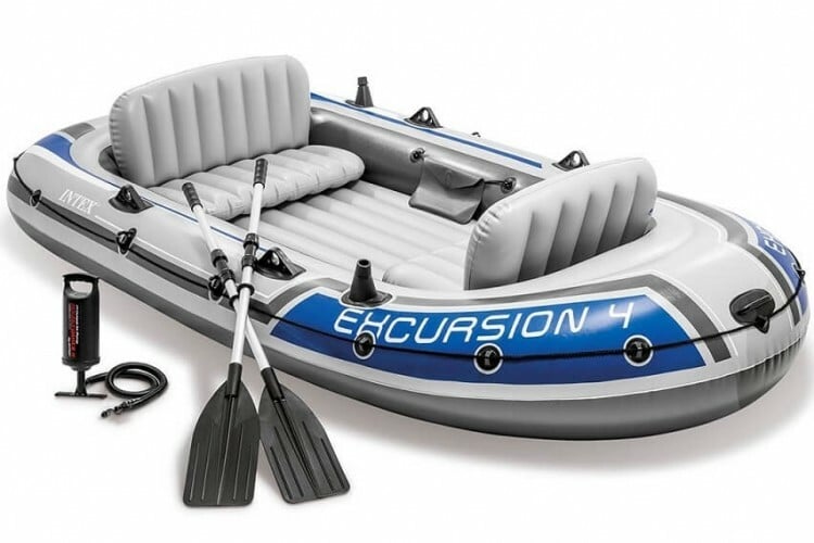 INTEX - nafukovací člun Excursion 4 SET