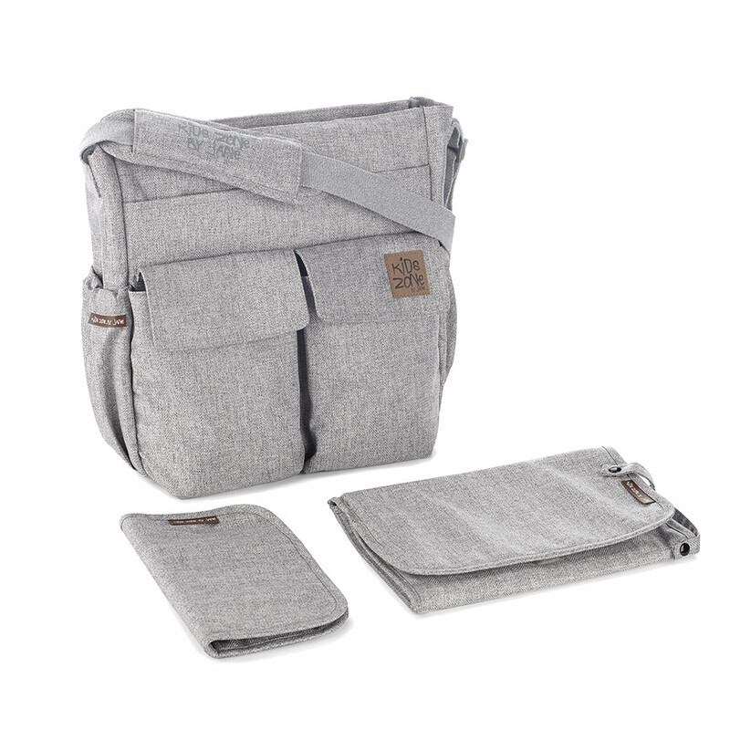 JANÉ - taška na kočárek MAMA BAG DimGrey, 80182-U05