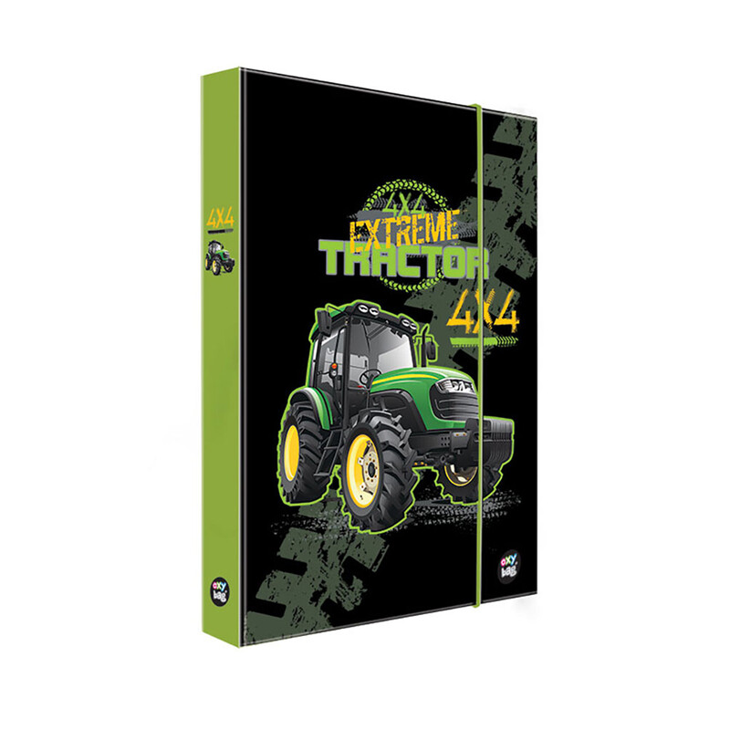 KARTON PP - Box na sešity A5 Traktor