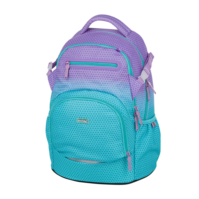 KARTON PP - Školní batoh OXY Ombre Blue- pink