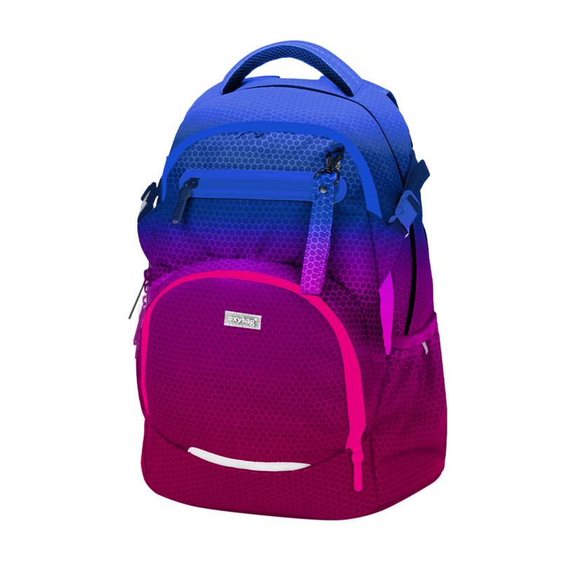 KARTON PP - Školní batoh OXY Ombre Purple- blue
