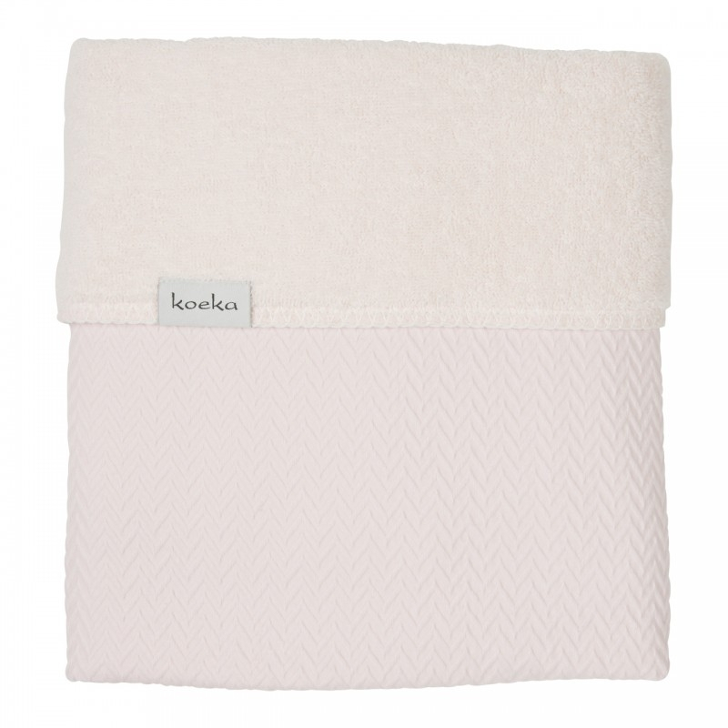 KOEKA - Deka Stockholm 75x100, old baby pink