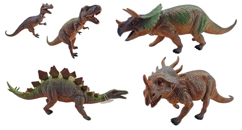 LAMPS - Dinosaurus figurka velká 42-56cm, Mix Produktů