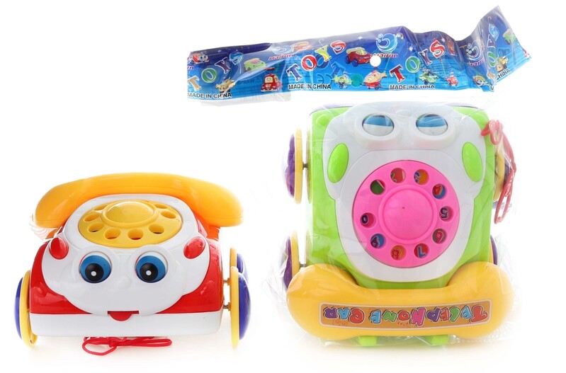 LAMPS - Telefon autíčko 17cm, Mix produktů