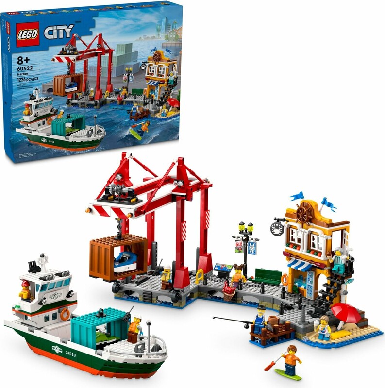 LEGO - City 60422 Přístav s nákladní lodí
