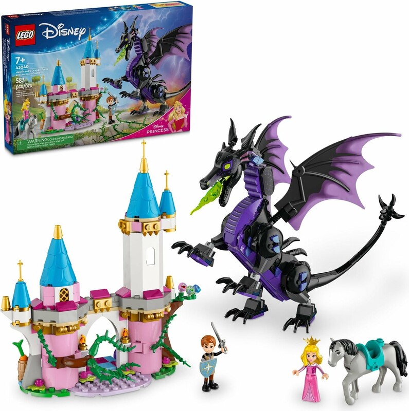 LEGO - Disney 43240 Zloriana v dračej podobe