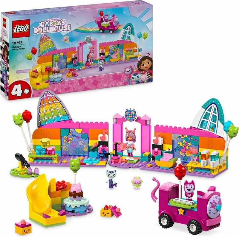 LEGO - Gabinin kouzelný domeček 10797 Gabby a její párty místnost