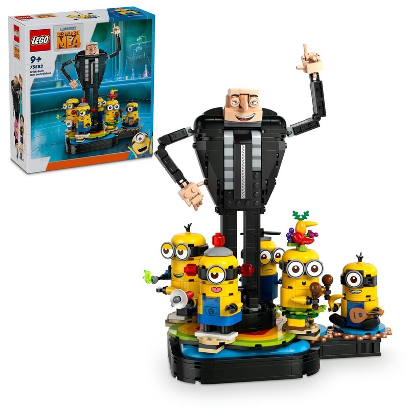 LEGO - Ano, zloduch 4 75582 Gru a Minioni z kociek