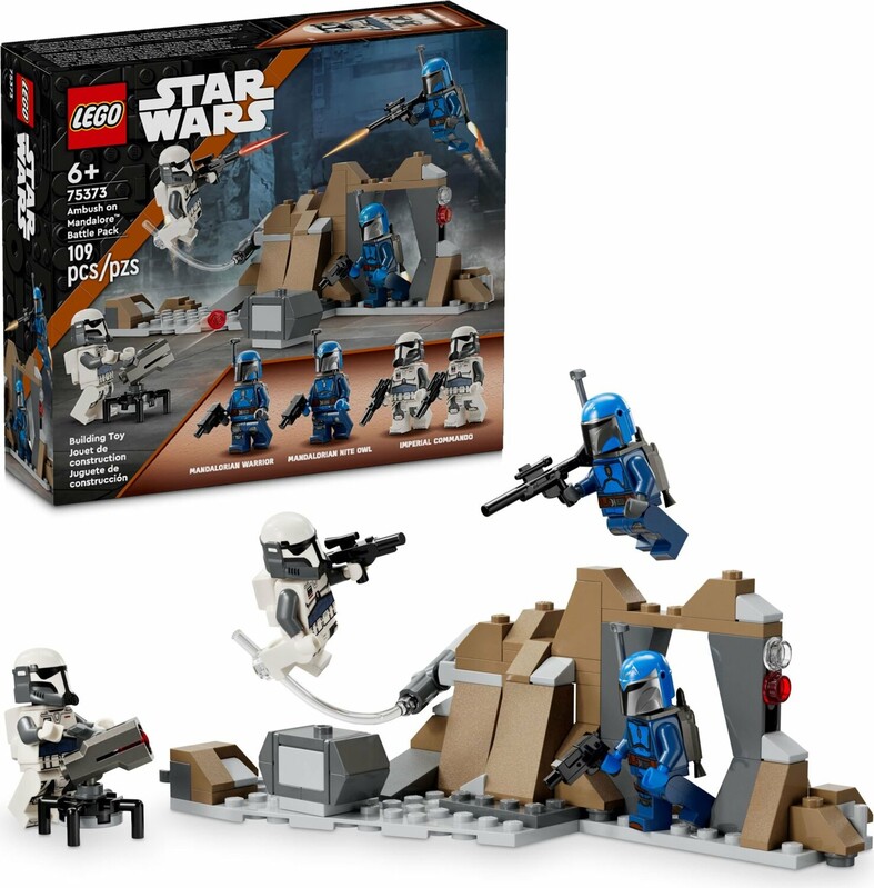 LEGO - Star Wars 75373 Bojový balíček prepadnutia na Mandalore