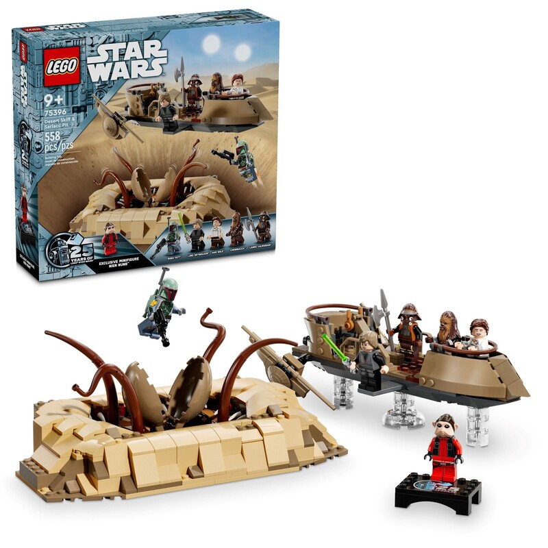 LEGO - Star Wars 75396 Pouštní skif a Sarlaccova jáma