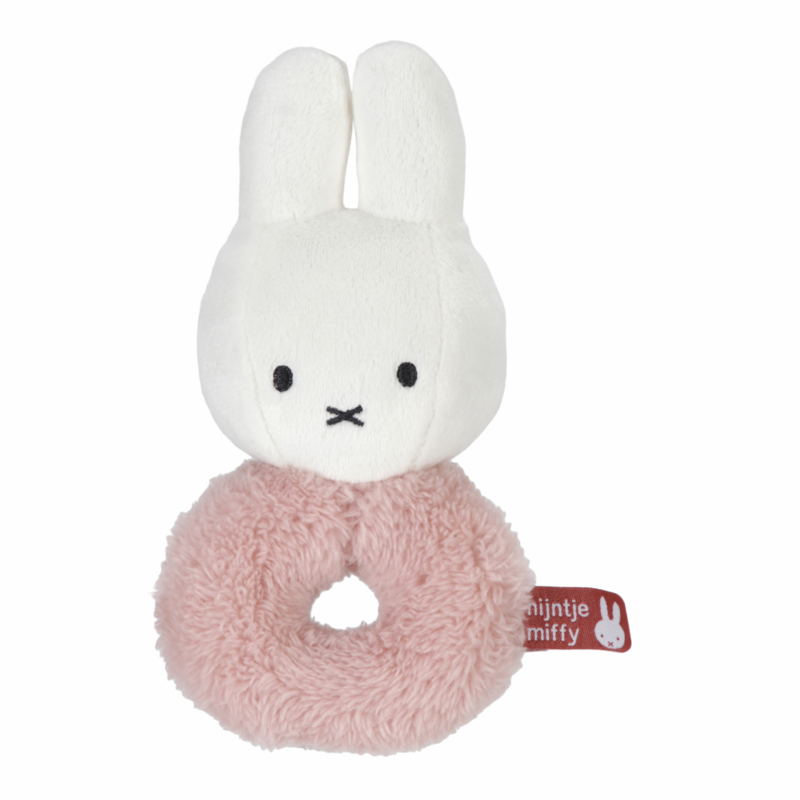 LITTLE DUTCH - Hrkálka králiček Miffy Fluffy Pink