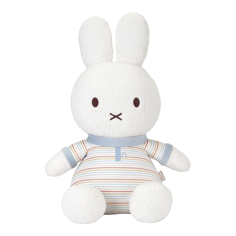 LITTLE DUTCH - Králíček Miffy textilní Vintage Proužky 100 cm