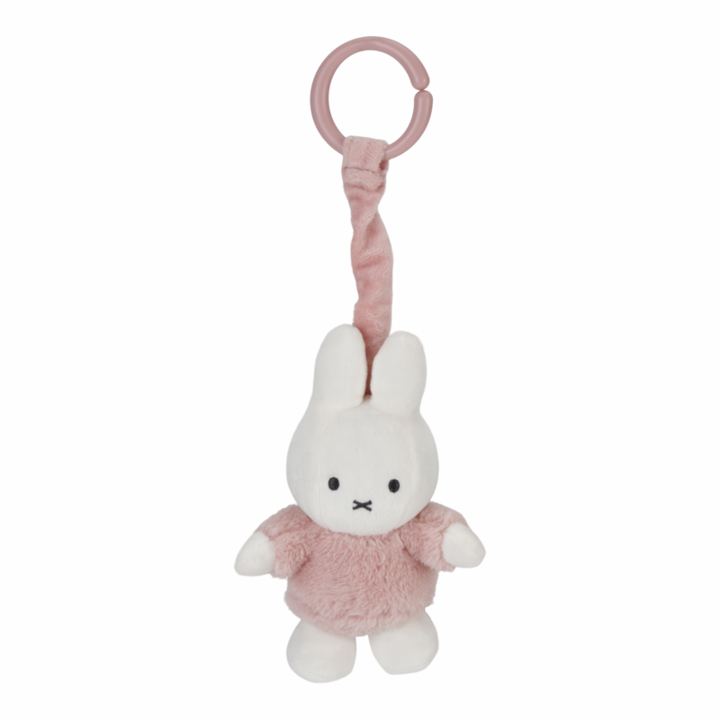 LITTLE DUTCH - Závesný králiček Miffy Fluffy Pink