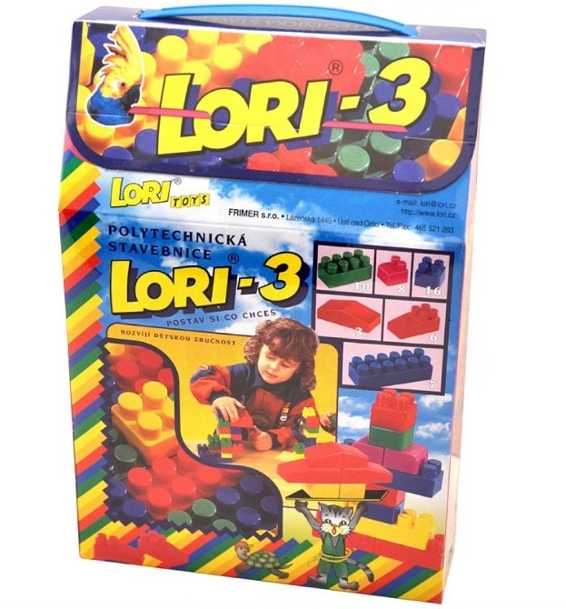 LORI TOYS - Stavebnice Lori 3