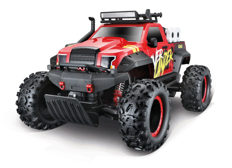 MAISTO - Maisto RC - Overlander, červená, 2,4 GHz, USB